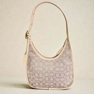 Coach 1941 Originals Ergo Shoulder Bag in Signature Jacquard C2588 Stone Ivory
